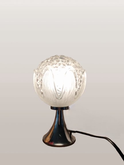 Lampe de table Richard Essig Space Age – Glass, Metal (photo 7 of 7)