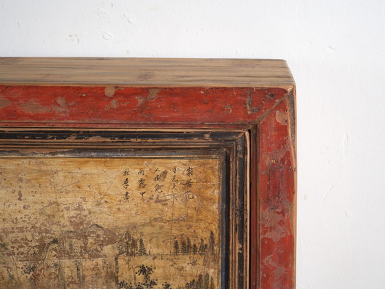 Credenza antica dipinta in olmo – Cina, circa 1950 – Credenze, Iron (photo 28 of 40)