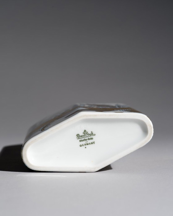 Image 1 of Alain Le Foll & × Tapio Wirkkala Rosenthal Porcelain Vase & Lidded-Box Set