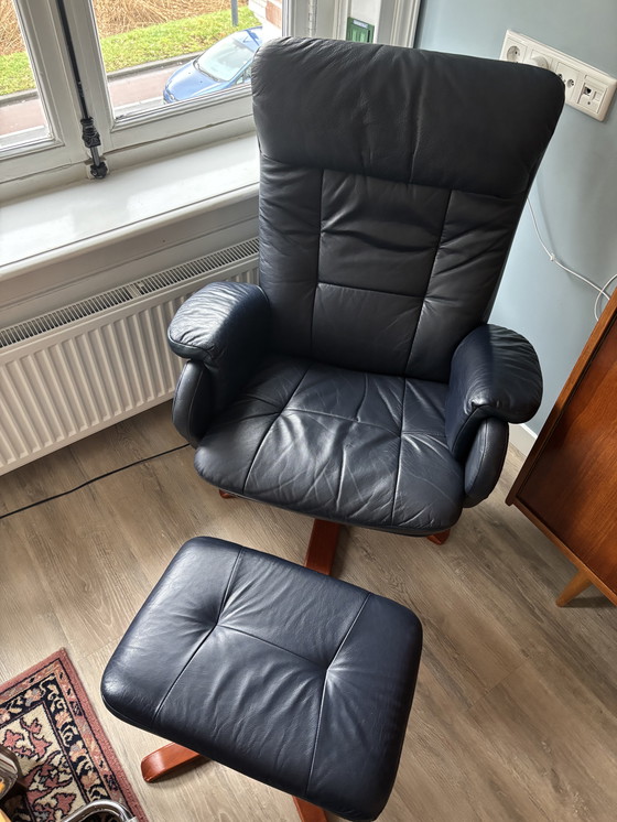 Image 1 of Sillón relax de cuero