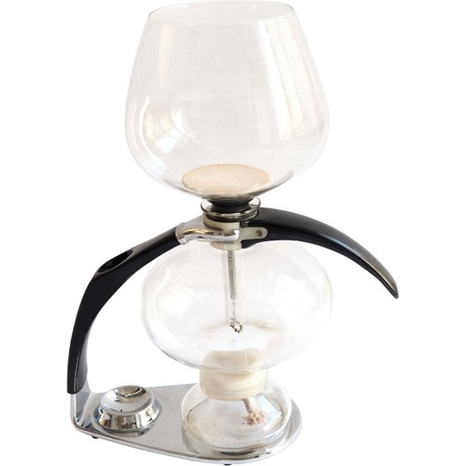 Vintage-Kaffeekanne Cona aus Metall und Bakelit, Deutschland
