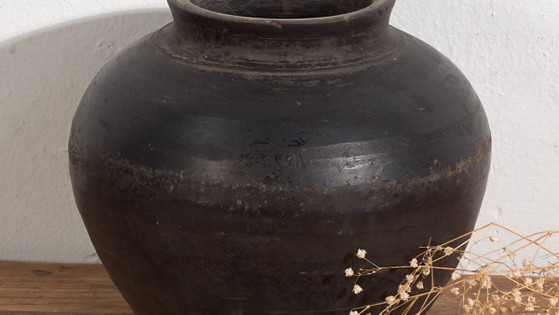 Antike orientalische Vase (ca. 1900) #9 – Vasen, Ceramic, Rustic (photo 3 of 36)