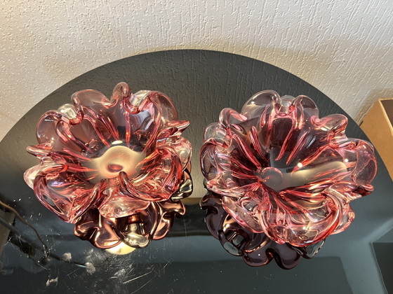Set di 2 ciotole in vetro artistico di metà secolo – Josef Hospodka, anni '60 – Glass (photo 15 of 15)