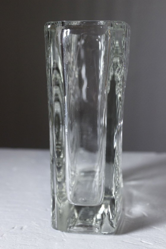 Vratislav Šotola & Hermanova Hut - Vase 20262/170 Op Art 1970 Czech Republic – Glass (photo 4 of 6)
