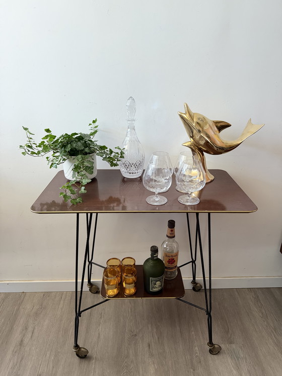 Image 1 of Table de chariot de bar