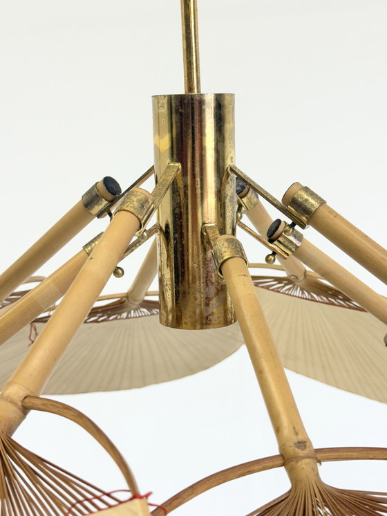 Image 1 of Uchiwa pendant lamp by Ingo Maurer