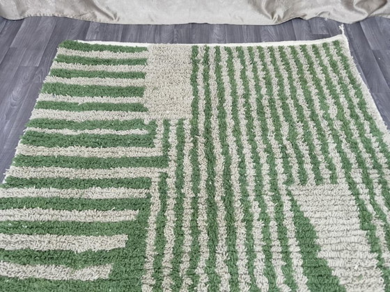 Image 1 of Authentische Berbère-Tapis aus Leinen, 300 x 150 cm