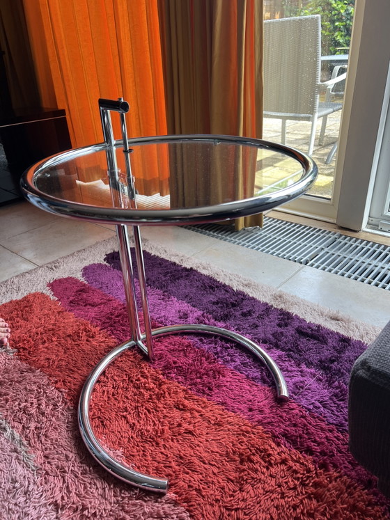 Image 1 of ClassiCon Eileen Gray E 1027 glazen bijzettafel design table