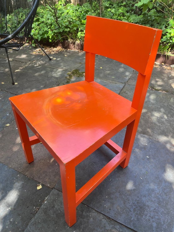 6 x Orange Shaker AVL from Moooi – Dining chairs, Wood (photo 12 of 15)