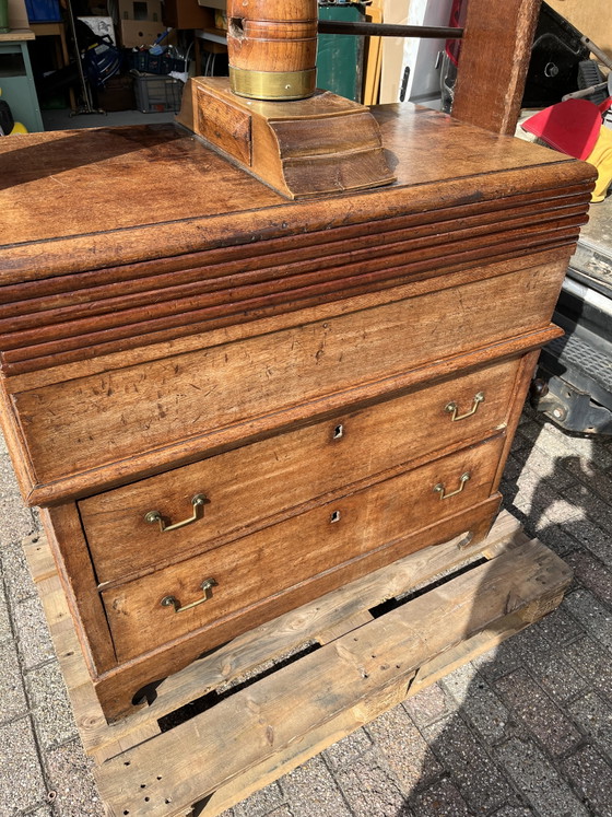 Antica Pressa per Biancheria – Mobili contenitori, Iron, Wood (photo 2 of 6)