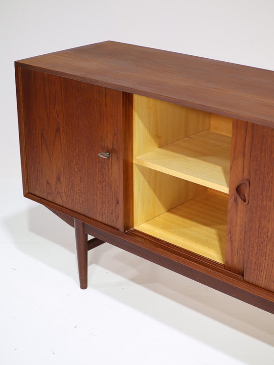Image 1 of Danish vintage teak lowboard sideboard
