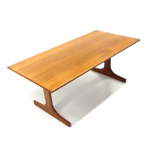 Table basse vintage par Karl-Erik Ekselius pour JOC Vetlanda des années 1960