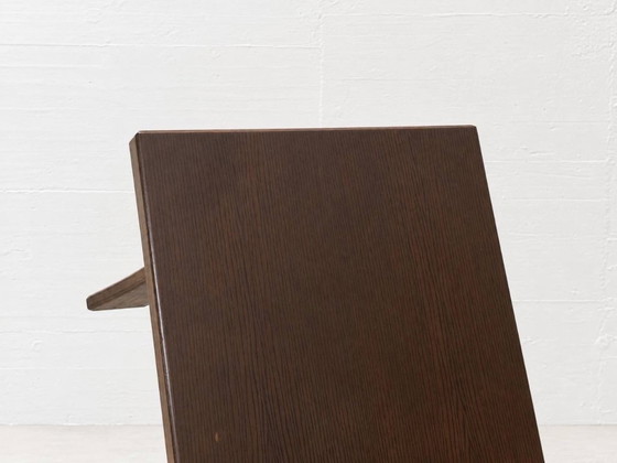 Scandinavian Vintage Coffee table in dark wood, 1970s (photo 13 of 15)