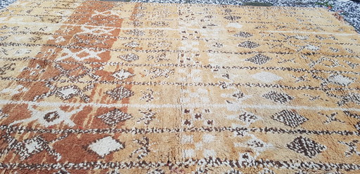 Handgeknoopt Berber kleed wol 220x150cm