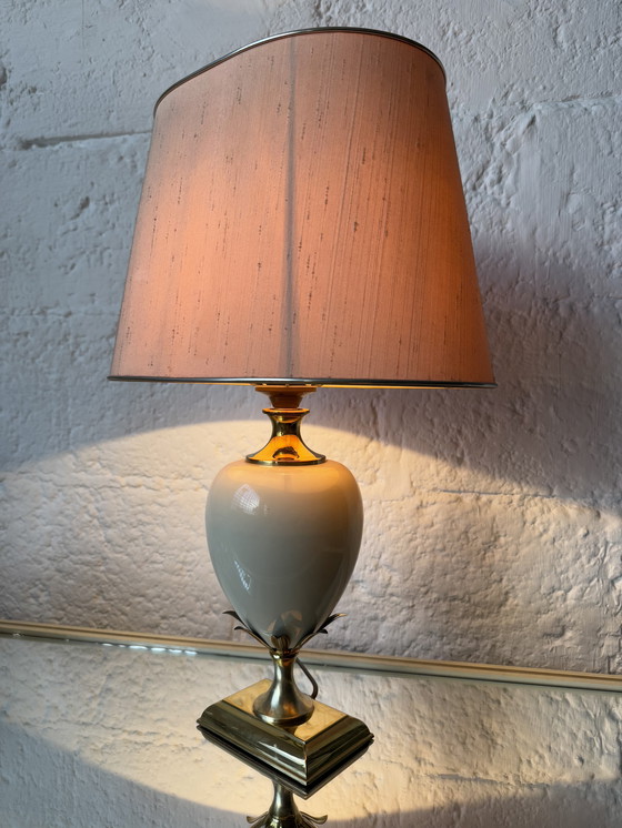 Image 1 of Lampada a forma di uovo di ananas di Le Dauphin, anni '70