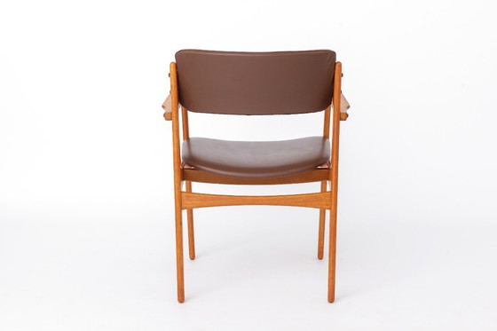 Image 1 of Vintage Erik Buch Model 49 Armchairs in Teak, Denmark 1960s – Set of 2 Danish Mid Century Dining Chairs