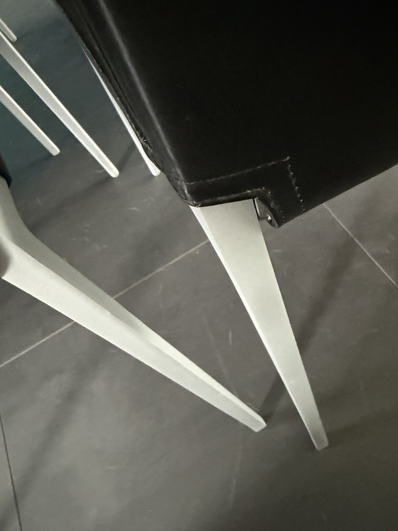 Image 1 of 6x Zanotta eetkamerstoelen
