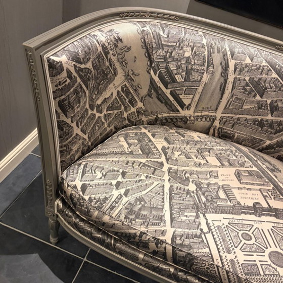 Gilles Nouailhac Beauharnais 9212 Poltrona Lounge – Loveseat, Textile, Wood (photo 6 of 9)