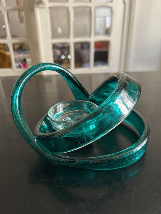 Image 1 of Kerzenhalter aus Glasband