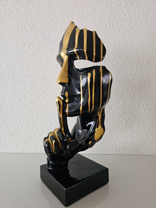 Moderne Skulptur: Stille nach Salvador Dalí