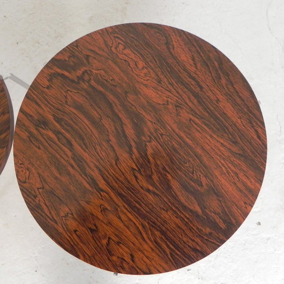 Image 1 of Set of 3 side tables, nesting tables Vaza Roden, 1960s