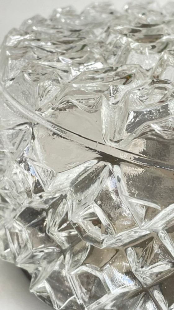 Luxalp N°220 Semi-Crystal Ceiling/Wall Light, 1950s – Glass (photo 11 of 28)