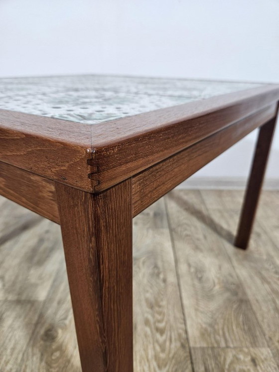 Teak Table with Ceramics, Denmark, 1960s – Coffee table books, Wood, Scandinavian (photo 11 of 14)