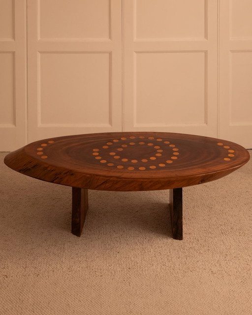 Brutalistische salontafel