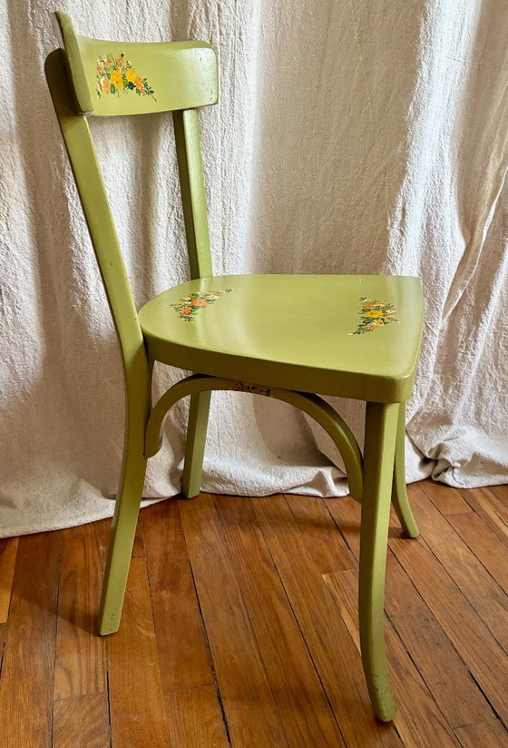 Vintage Baumann Bistrot Chair Refurbished – Dining chairs, Wood (photo 6 of 11)
