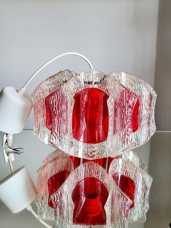 Image 1 of Space Age Pendant Lamp, Acrylic, Mid - Century, Supposedly 1960s