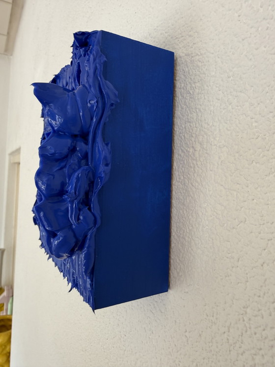 Abstract Schilderij Texture Art Minimalistische Kunst – Paintings & Drawings, Wood (photo 7 of 12)
