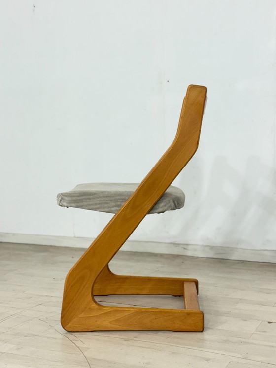 Image 1 of Designklassieker Z-stoel van teakhout / stoel in mid-century stijl