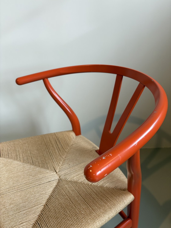 Image 1 of Carl Hansen CH24 Wishbone chair orange