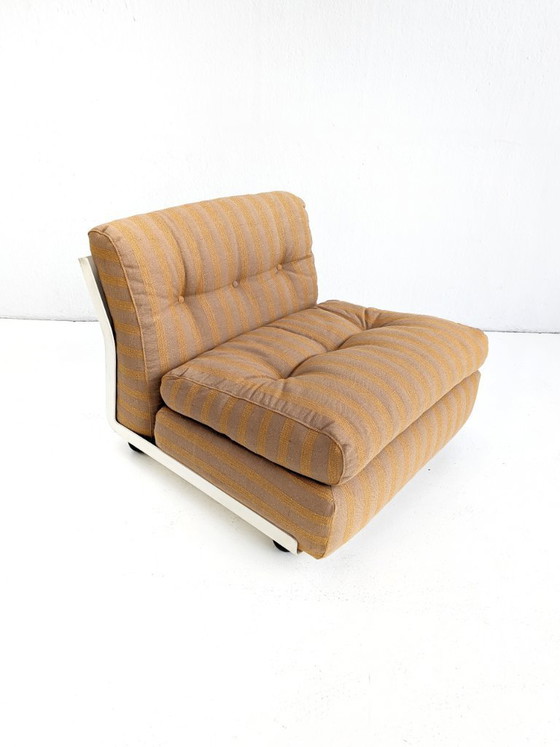 Image 1 of Vroege editie 'Amanta' loungestoel van Mario Bellini voor C&B Italia, jaren 60.