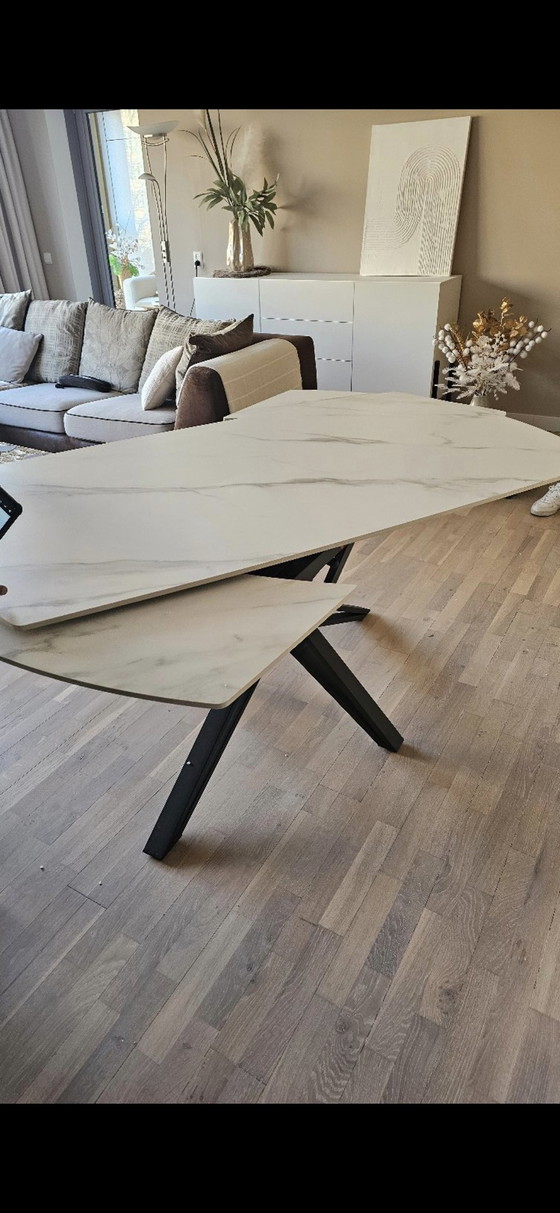 Spanish Dining Table With Chairs – Stone (photo 3 of 5)