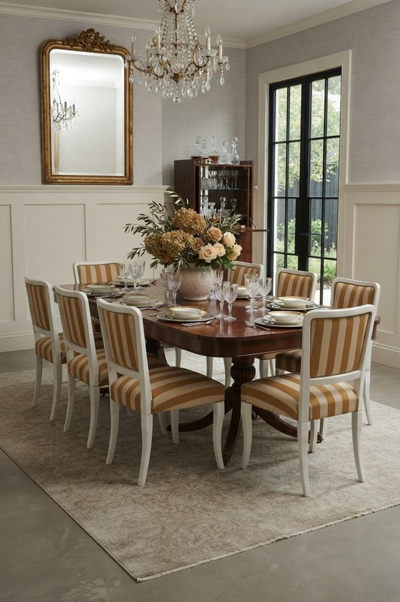 Sedie da pranzo vintage, anni '30, set di 8 – Mid Century Modern (photo 2 of 6)