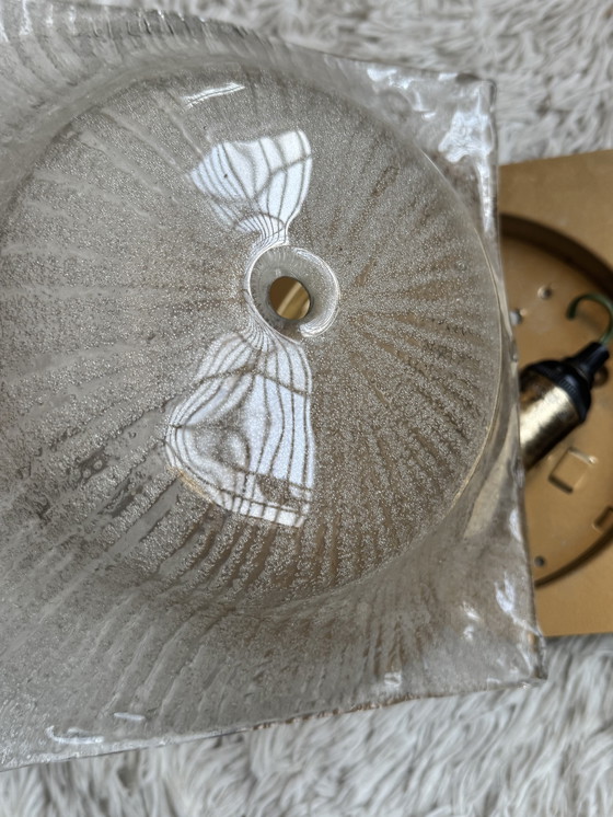 Image 1 of Aplique de pared de cristal de Murano, década de 1970