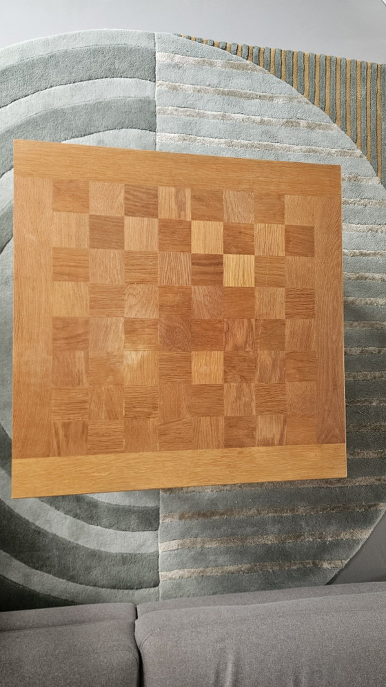 Image 1 of Table basse en teck à damier, style danois moderne, Poul Cadovius pour France & Sons