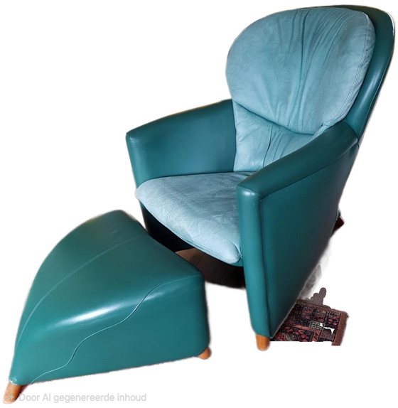 Image 1 of Leolux Excalibur Chair with Stool