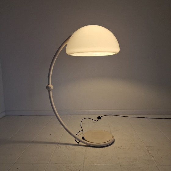 Image 1 of Serpente Floor Lamp by Elio Martinelli, Italy 1960s