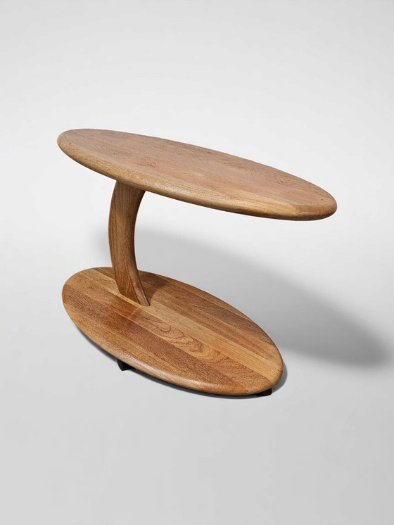 Image 1 of Designer teak side table Side table trolley Danish Design Made in Denmark