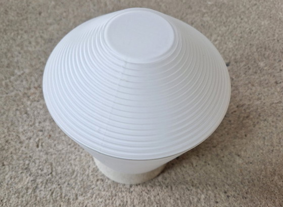 Image 1 of Lampada da soffitto vintage Philips in vetro opalino Gerbibbeld