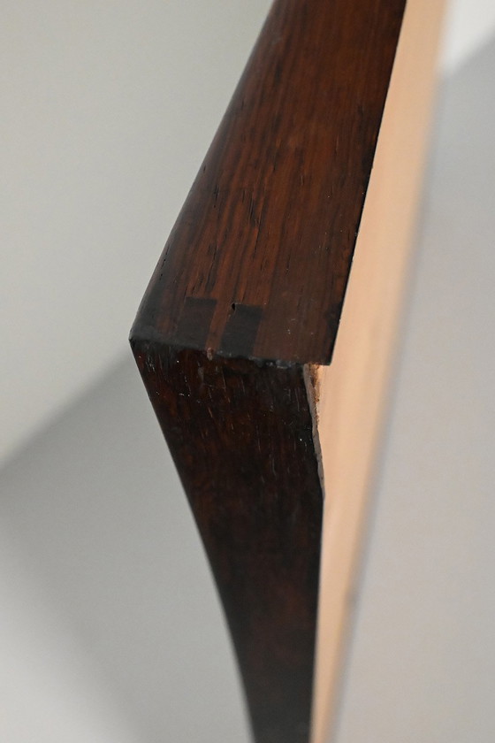 Image 1 of Square rosewood mirror