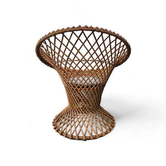 Sillón de ratán Rohé Noordwolde circle – Sillones, Leather, Rattan (photo 8 of 8)