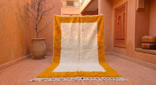 Grand tapis artesanal marroquí fait main dans l’Atlas 400cmx300cm – vloerkleden en tapijten, Cotton