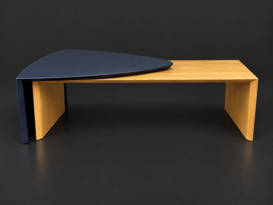 LEOLUX design Tavolino da caffè tipo Yaghan, Tavolini da caffè, Legno, MDF, Beige (foto 4 di 5)