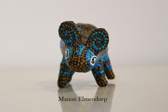 Image 1 of Figura de animal de fantasía n.º 25 100 % hecha a mano