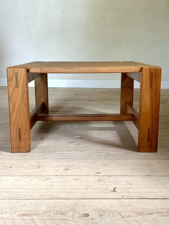 Couchtisch aus massiver Ulme aus den 80er Jahren – Couchtische, Wood, Scandinavian (photo 9 of 9)