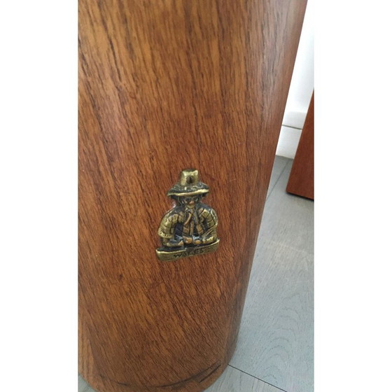 Image 1 of Vintage teak umbrella stand