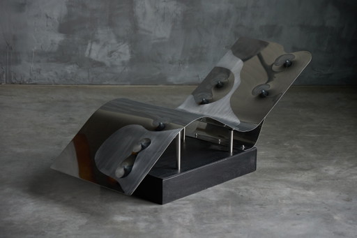 Vintage Chaise longue von Angelo Brescianini Italienisch 2008